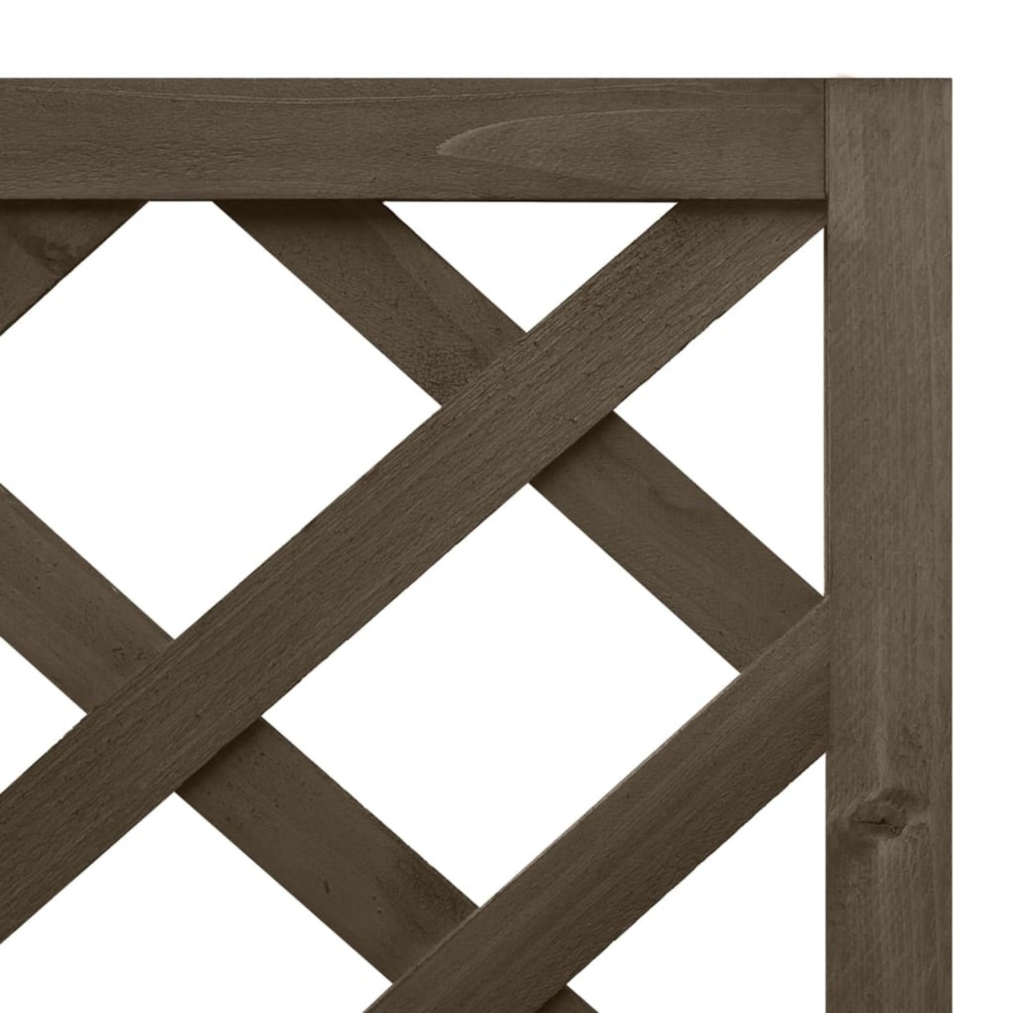 Tuinrek – Plantenrek – Klimrek – Plantensteun – Hoekplantenbak – Massief Grenenhout – 150 cm Hoogte – Ruime Bloemenbak 37x37x25 cm