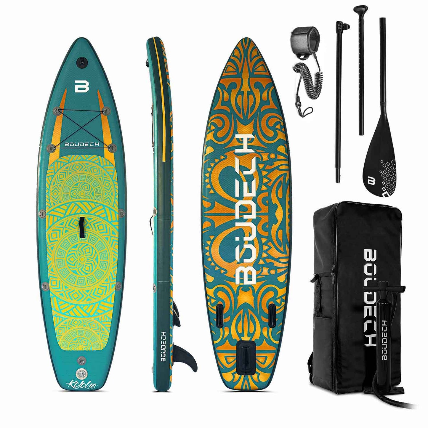 Sup Board – Paddle Board – Stand Up Paddle – Opblaasbaar – Inflatable – 300x75x15 cm – Dubbel Gecoat PVC – Stabiel Flatwater Design