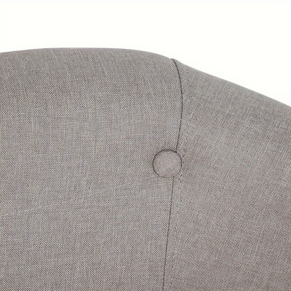 Fauteuil – Accentstoel – Eenpersoonsbank – Leunstoel – Relaxfauteuil – Linnen Bekleding – Comfortabele Katoenen Vulling – Beukenhouten Frame – Compact 64x60x70 cm