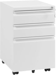 Ladekast - Archiefkast - Kantoorkast - Archiefkast - Kantoorbenodigdheden - 39 cm x 46 cm x 62 cm - Wit