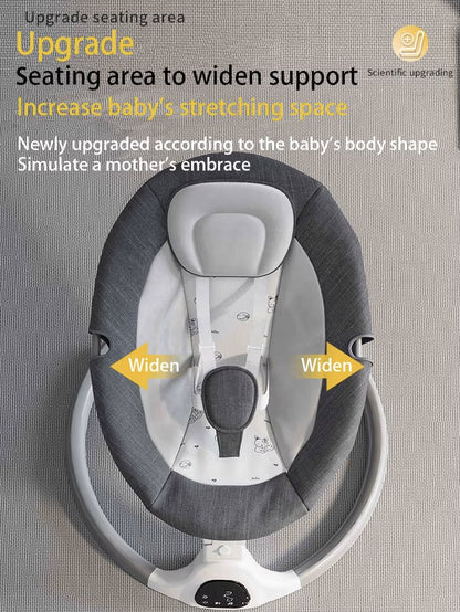 Elektrische Wipstoel - Wipstoel - Babystoel - Baby Swing - Schommelstoel - Elektrisch - Afstandsbediening - Bluetooth voor muziek - Roze