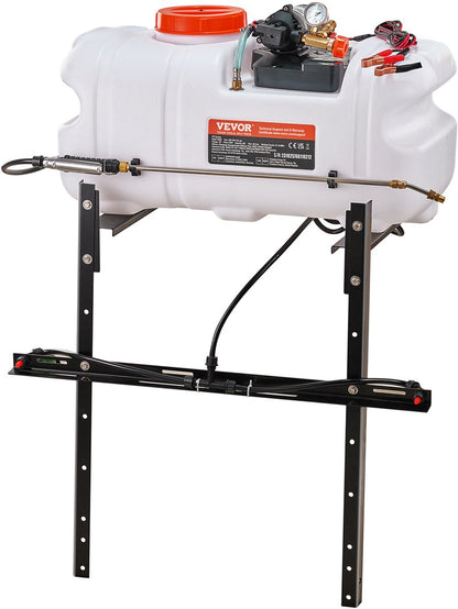ATV Sproeier - Werkdruksproeier 72PSI - Inclusief 20ft Slang en 8ft Snelkoppelingsleiding - 7L/min -12 V -0,1-0,5 MPa Pomp - voor ATV's UTV's Tractoren - Zowel Professionals Als Amateur-Tuinders