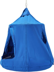 Kinderhangstoel - 600D Oxford Materiaal - Waterdicht En UV-Bestendig - Met Opblaasbaar Kussen En LED-Verlichting - Geschikt Voor Binnen En Buiten - 150 Kg Draagvermogen