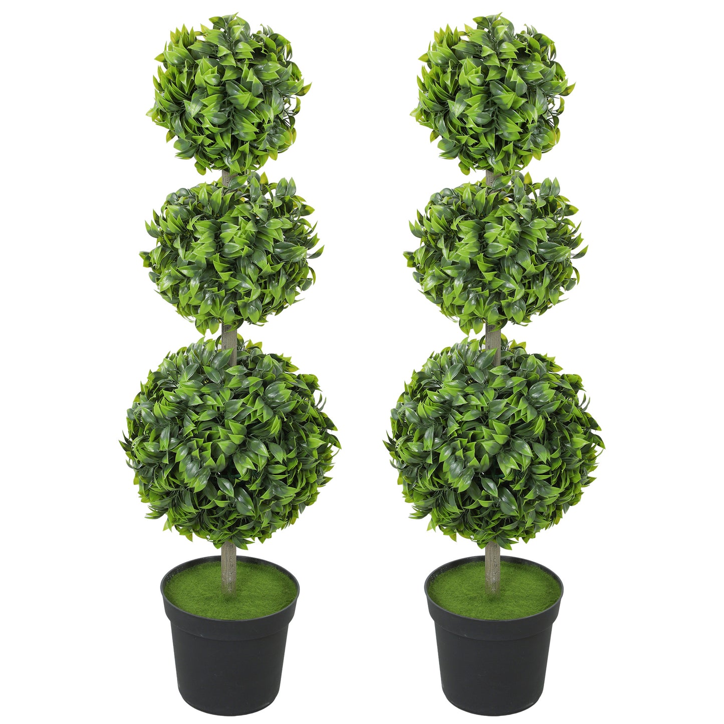 Kunstplant in Pot – Nepplant – Plastic Bloem – Decoratieve Plant – Groene Kunstplant – Onderhoudsvrij – Realistische Bladeren