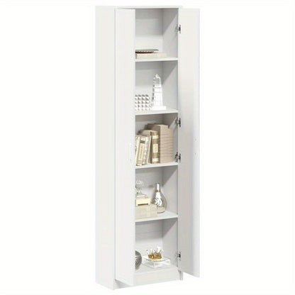 Moderne Witte Kledingkast – Opbergkast – Garderobekast – Kleerkast – Dressoirkast – 3,2+ Kubieke Voet – Duurzaam MDF Hout – Eenvoudige Montage