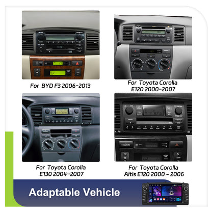Android 15 Autoradio – Android Headunit – Multimediaspeler – Auto Stereo – Navigatiesysteem – 7 Inch HD Touchscreen – Draadloos CarPlay & Android Auto – AHD Achteruitrijcamera – 2GB RAM 64GB Opslag