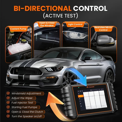 OBD2 Scanner – Diagnosetool – Foutcode Lezer – Truck Scanner – Diesel Voertuig Scanner – DPF Regeneratie – 2 Jaar Gratis Updates