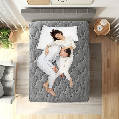 Matras – Pocketveringmatras – Tweepersoonsmatras – 7-Zones Matras – Stevig Matras – 140x200 cm – H3 Stevigheid – 21 cm Hoogte