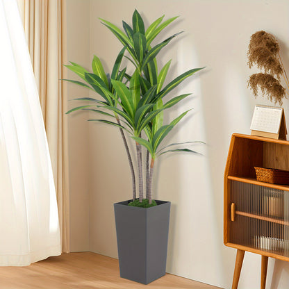 Kunstplant Agave – Nepplant Vetplant Kamerplant Potplant – 152,4 cm Hoog – Duurzaam PE Kunststof – Onderhoudsvriendelijk & Natuurgetrouw