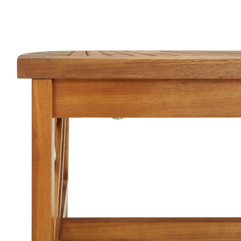 Salontafel – Koffietafel – Tafel – Meubel – Houten Tafel – Massief Acaciahout – 102x50x43 cm – Olieafwerking