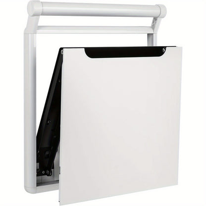 Douchekruk – Douchezitstoel – Douchestoel – Douchezitje – Badkamerkruk – Opklapbaar – Aluminium Frame & Imitatieleer – Max. Belastbaarheid 150 kg