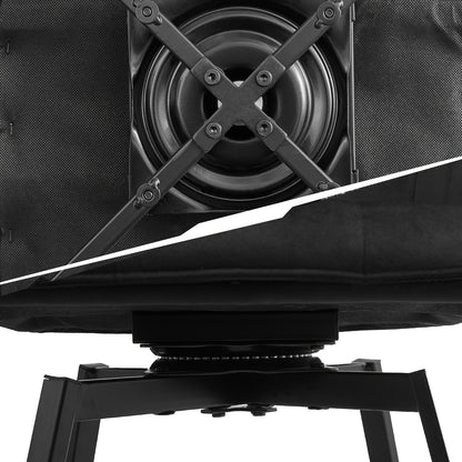 Draaibare Eetkamerstoelen – Keukenstoelen – Stoelen Met Armleuningen – Eetkamerstoelen Set – Woonkamerstoelen – Fluwelen Bekleding – Memory Foam Vulling – Zwart – Carbonstalen Poten – Set Van 2