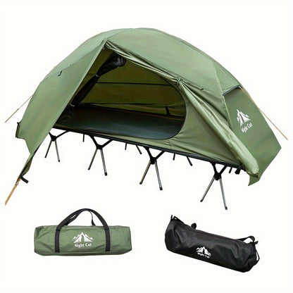 Campingbed – Reisbed – Kampeerbed – Outdoor Bed – Tent – Verhoogd Slaapoppervlak – Lichtgewicht Aluminium Frame