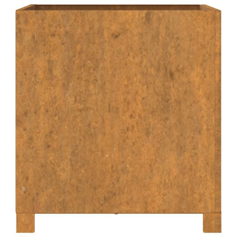Bloemenstandaard – Plantenrek – Plantenhouder – Bloemenrek – Plantenstandaard Marrone – Cortenstaal Roestkleurig – Stevig en Weerbestendig – 49x47x50 cm Lichtgewicht