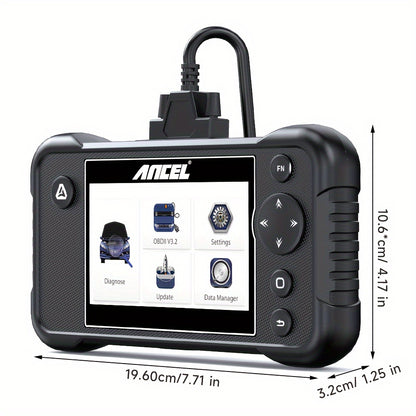OBD2 Scanner – Autodiagnose Tool – Foutcode Lezer – Diagnosetool Auto – Bluetooth Interface – 7 Inch Touchscreen – 24 Onderhoudsfuncties