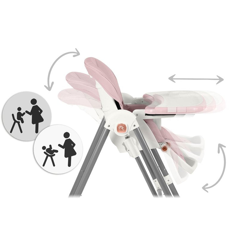 Kinderstoel – Meegroeistoel – Eetstoel – Schommelstoel – Babystoel – 3-in-1 Multifunctioneel – Verstelbare Hoogte en Rugleuning