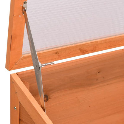 Houten Kweekkas – Tuinkas – Kas – Serre – Kweekhuis – Duurzaam Hout – Compact Formaat 180x57x62 cm