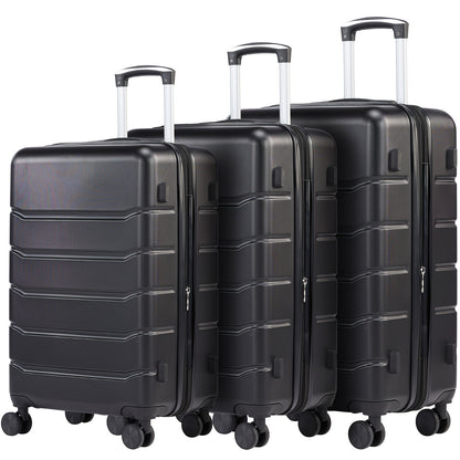 Kofferset Hard Shell – Bagage – Reiskoffer – Trolley – Koffer Met Wielen – 3-delige Set (20/24/28 Inch) – TSA-slot – 4 Draaibare Wielen