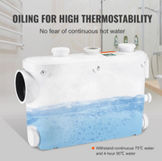 Dompelpomp - Rioolpomp - 500W - 2900 TPM - 6600L/u Debiet - IPX8 - voor het oppompen van water uit zwembaden, kelders en hot tubs - Wit - QUORE