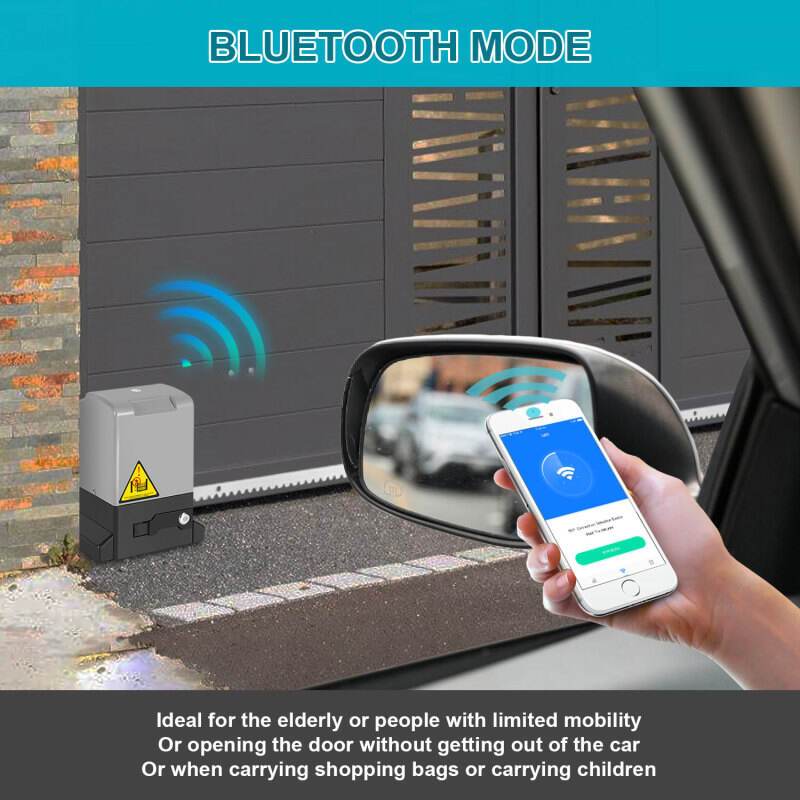 Deuropener elektrisch – Elektrische schuifdeur opener – Automatische deuropener – Garage poort opener – Schuifdeur motor – 550W krachtig motor – Bedienbaar via app en afstandsbediening