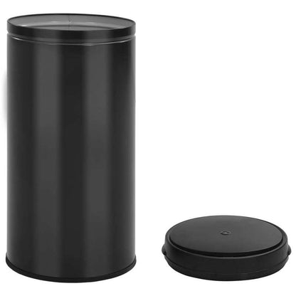 Automatische Prullenbak – Afvalbak – Sensorbak – Touchless Prullenbak – Smart Bin – Zwart – 70 Liter Inhoud – Carbon Staal & ABS