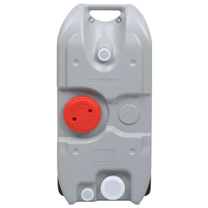 Watercontainer – Wateropslag – Mobiele Watertank – Buitenwatertank – 40 Liter Inhoud – Wieltjes Met Trekhendel