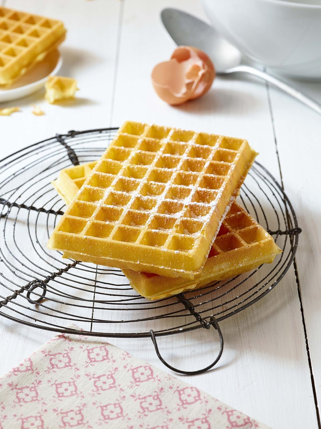 Wafelijzer, Premium Wafels LAGRANGE, Omkeerbaar, Gemaakt in Frankrijk, multifunctioneel, 1200W