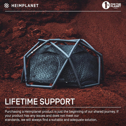 HEIMPLANET Origineel | 2022 The Cave tent voor 2-3 personen | Opblaasbare campingtent | Buitentent en tentvloer - Waterkolom 5000 mm | Ondersteunt 1% voor de planeet