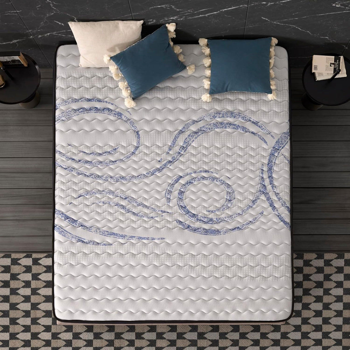 Naturalex - PERFECTSLEEP Matras - Koudschuimmatras 140 x 190 cm - H4-32 cm - Ademend Evenwichtige Ondersteuning Matras - Ademend, Stevig, Comfortabel - Maximaal Herstelvermogen