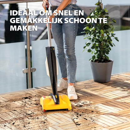 WAGNER multifunctionele terrasreiniger Levaro Powerbrush 18V (batterij en lader zijn niet bij de levering inbegrepen) - voor ongecompliceerde onderhoudsreiniging van buitenruimtes