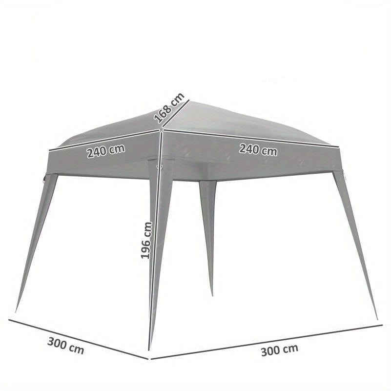 Vervangingsdak Paviljoen – Paviljoendak – Tuinkap – Buitenluifel – Partytent Dak – 3x3 Meter – Weerbestendig – Versterkte Pootuiteinden