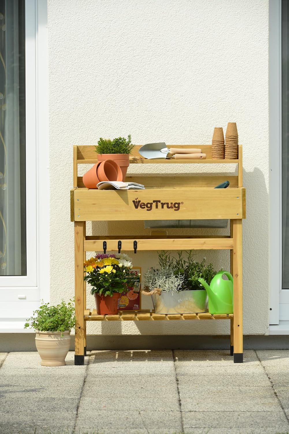 Deluxe Potting Table - Natural (FSC 100%)
