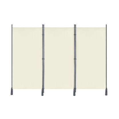Paravent Paravents Room Divider Windshield Spanish Anthracite/Beige Foldable Partition Balcony Privacy Screen Partition Wall