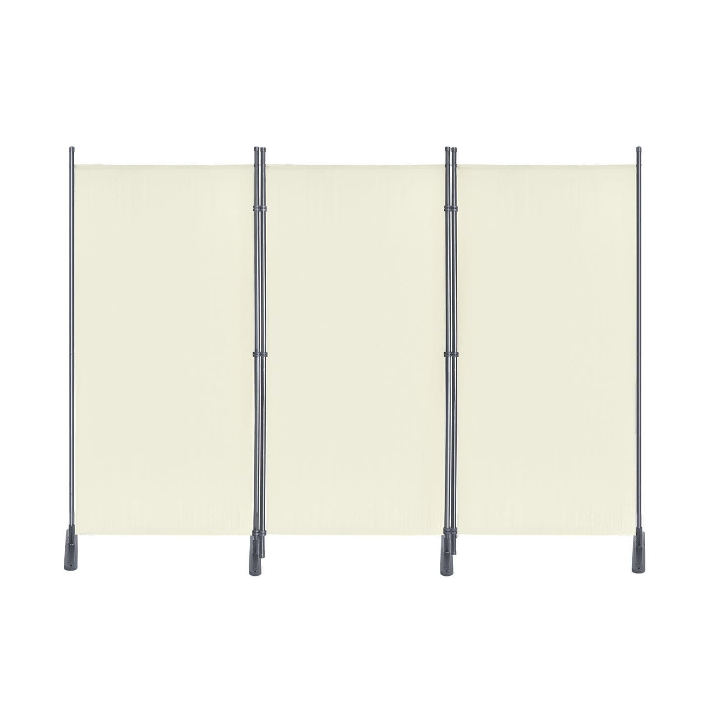 Paravent Paravents Room Divider Windshield Spanish Anthracite/Beige Foldable Partition Balcony Privacy Screen Partition Wall