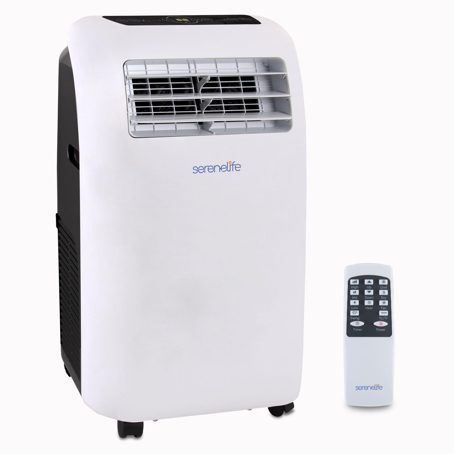 Mobiele Airconditioner – Draagbare Airco – Mobiele Airco – Verkoeler – Ontvochtiger – 7000 BTU – Stil en Compact met Wieltjes