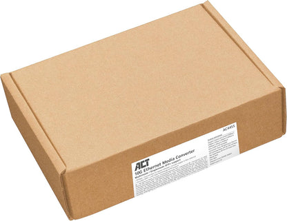 ACT 10G Ethernet Media Converter Glasvezel, voldoet aan de standaard 802.3ab, Multi Mode, Single Mode SFP+ - AC4455