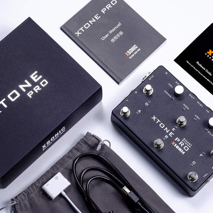 XSONIC Xtone Pro professionele mobiele audio-interface met ultralage latentie, 192KHz & 114dB, 2 ingangen, 3 uitgangen, EXP-ingang, iOS, Windows, Mac, audio-interface voor live optreden, thuisstudio
