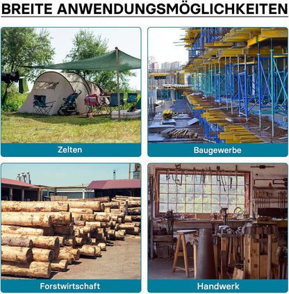 Kabellier – Handlier, Handkabellier, Kabeltakel, Handtakel – 1600 kg Draagvermogen – 20 m Kabel Ø 11 mm met Veiligheidspen en Lasthaak