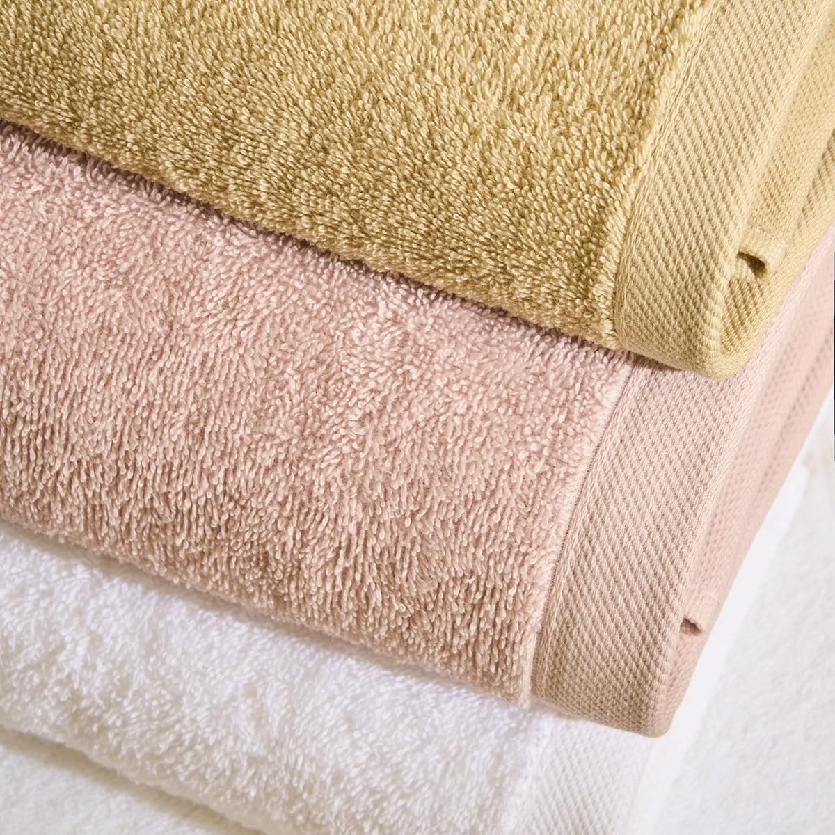 Grote douchehanddoek, 4 stuks, 150 x 100 cm, 100% katoenen badstof, 550 g/m², voor sauna en spa, gemaakt in Italië, zacht, absorberend, duurzaam, model: Vega