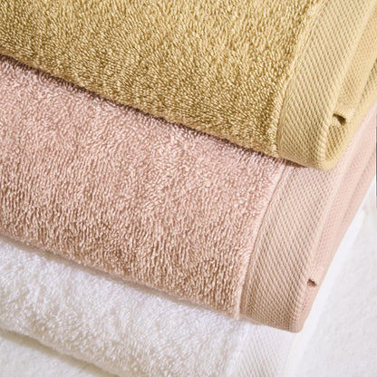 Grote douchehanddoek, 4 stuks, 150 x 100 cm, 100% katoenen badstof, 550 g/m², voor sauna en spa, gemaakt in Italië, zacht, absorberend, duurzaam, model: Vega