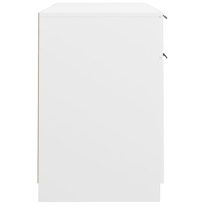Bureau – Schrijftafel – Werkplekmeubel – Kantoortafel – Betongrijs – Stevig Hardhout – Ruime Opbergruimte
