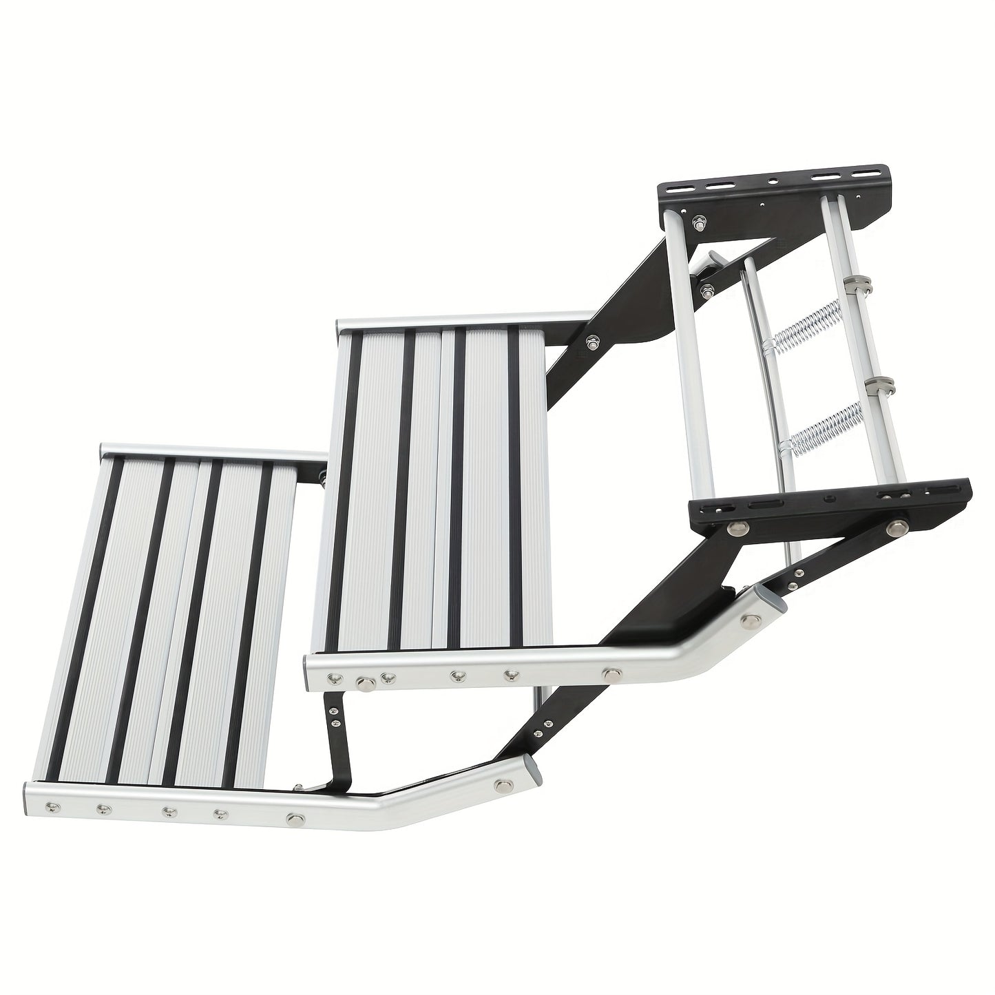 Campingtrap – Instapladder – Caravantrede – Campertrap – Opvouwbare Reissteiger – Aluminium Legering – Draagvermogen 200 kg
