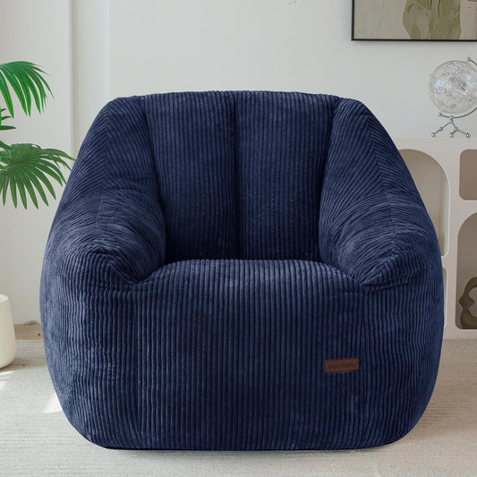 MAXYOYO Rope Puff met schuimvulling – Moderne, ergonomische en comfortabele bank, poef voor volwassenen en kinderen, fauteuil voor woonkamer en slaapkamer
