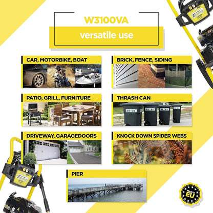 Hogedrukreiniger Benzine – Drukspuit – Karcher Alternatief – Benzine Pressure Washer – Benzine Reingier – 213 Bar – 173cc Motor