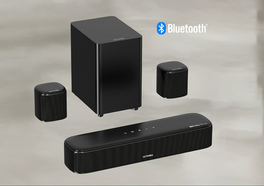 Soundbar – Home Theater – Surround Sound Systeem – TV Speaker – Sound Bar Met Subwoofer – 5.1 Kanaals Surround – Dolby Atmos – App Bediening – HD eARC