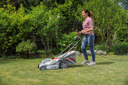 Elektrische Grasmaaier – Gazonmaaier – Duwmaaier – Tuinmaaier – Maaimachine – 1600 Watt Krachtige Motor – 5-standen Maaihoogte 30-75 mm