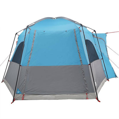 Buitentent – Kampeertent – Autotent – Pop-up Tent – Gezinstent – Waterbestendig Polyester – Lichtgewicht Glasfiber Frame – Blauw – 4 Personen