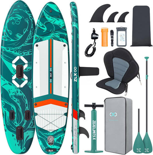 ZLX 350 cm opblaasbaar stand-up paddleboard