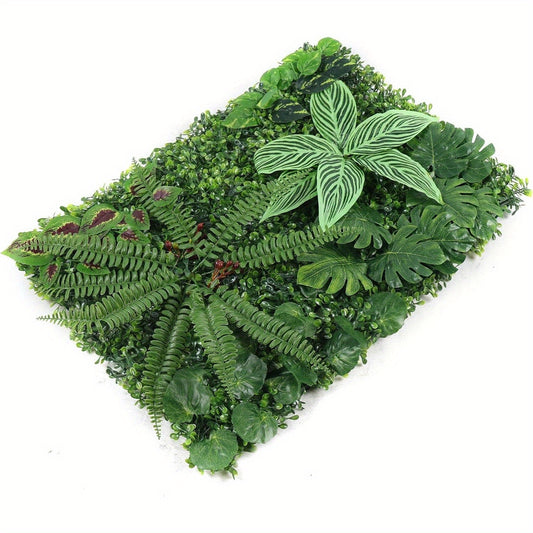 Kunsthaag – Kunstmatige Haag – Tuinscherm – Privacyscherm – Plantenwand – Set van 12 Panelen – Duurzaam Kunststof – 40 x 60 cm