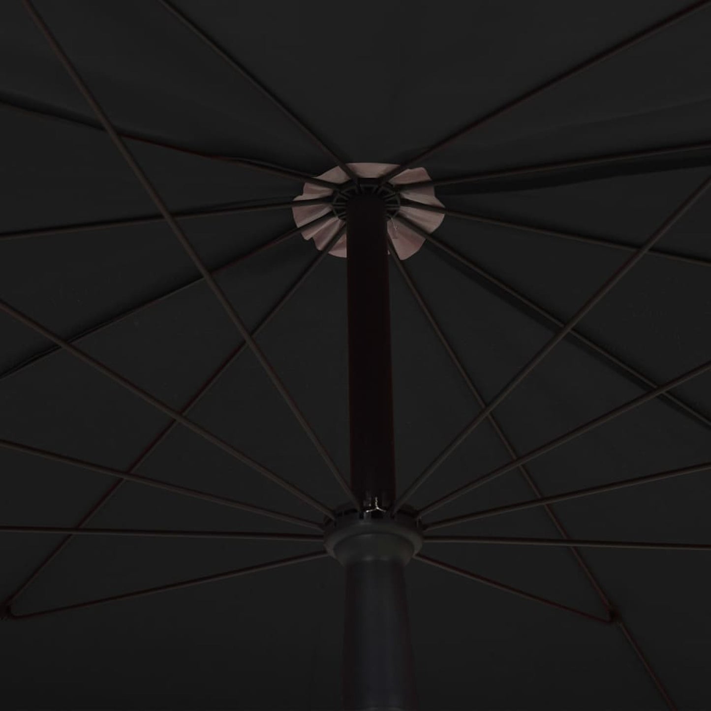 Parasol – Zonnescherm – Tuinparasol – Balkonparasol – Aluminium Schaduwparasol – 180x130 cm – Verstelbaar 180° Draaibaar – Duurzaam Metalen Frame – Smokeless Coal Grijs